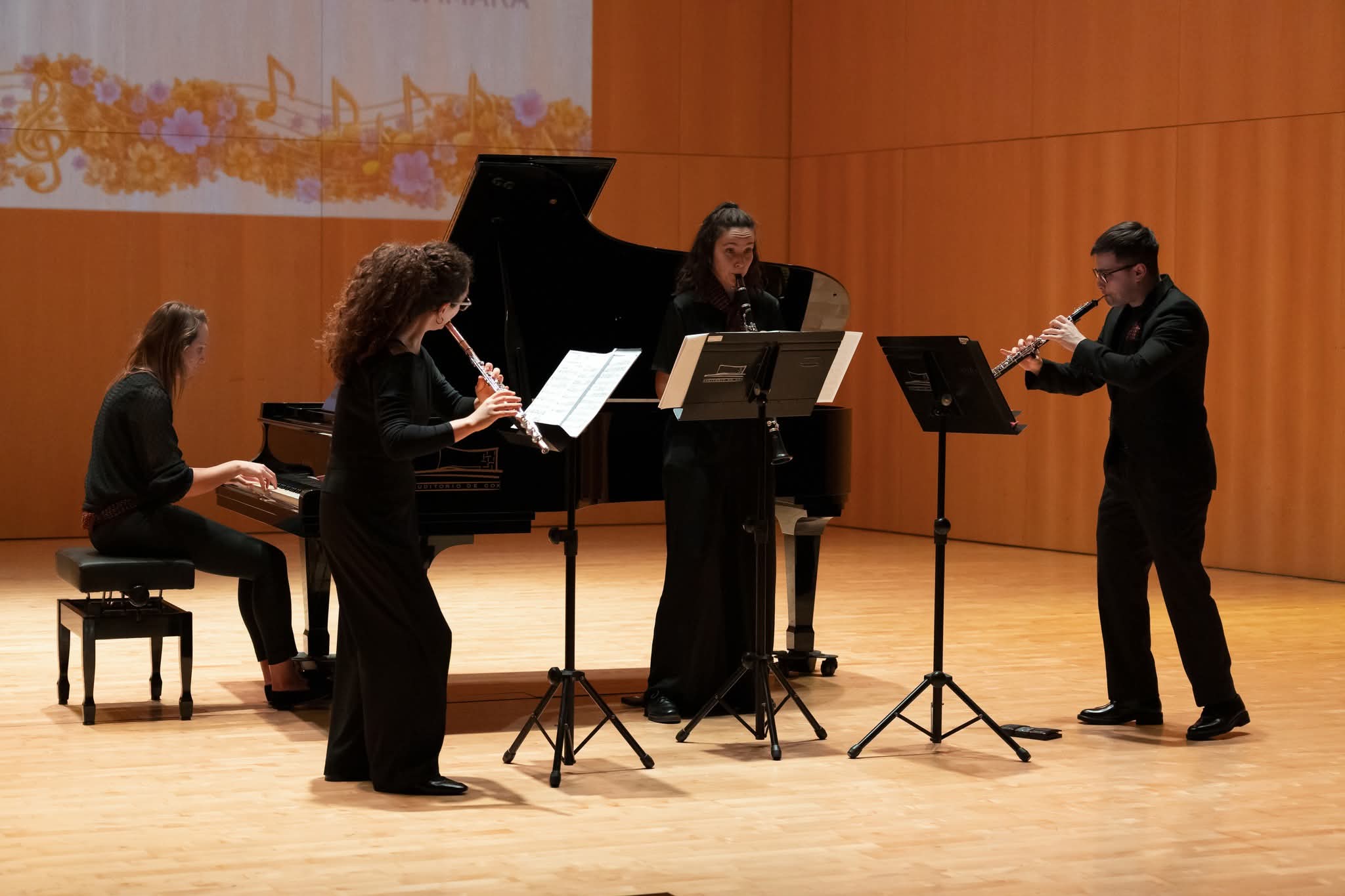 Aer Clave Ensemble performing at the Auditorio de Cox